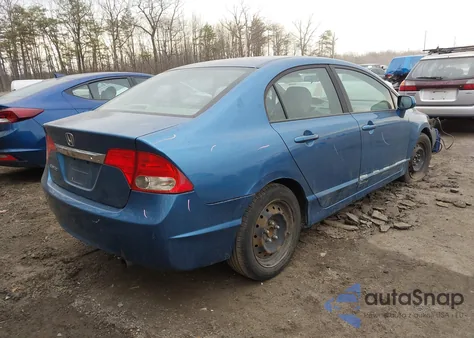 2009 Honda Civic Lx из США, поврежденный, VIN 1HGFA165X9L007230